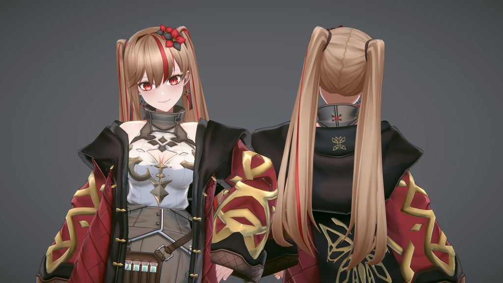 Original 3D Character (Maia Girardi) - [ VRChat + VRM +Unity Package ...