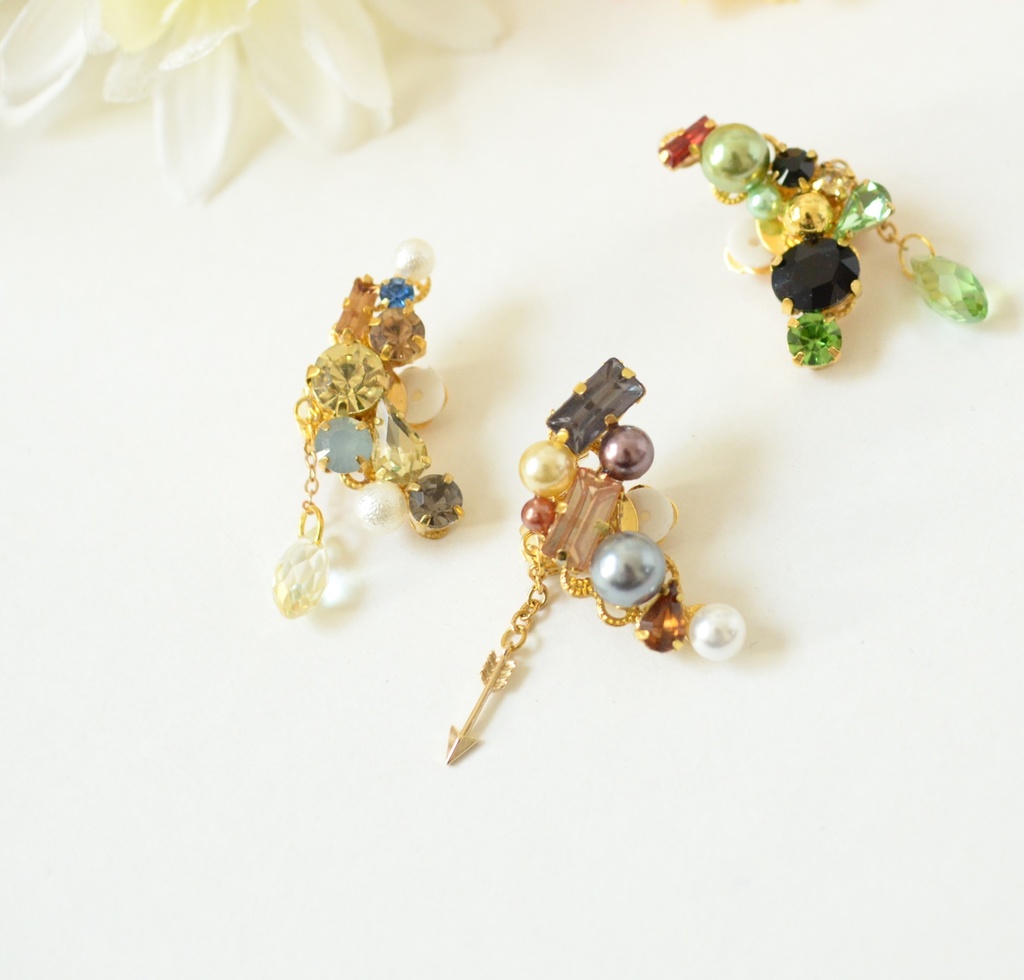 FGO キャラクターイメージイヤークリップ / ケイローン&アキレウス