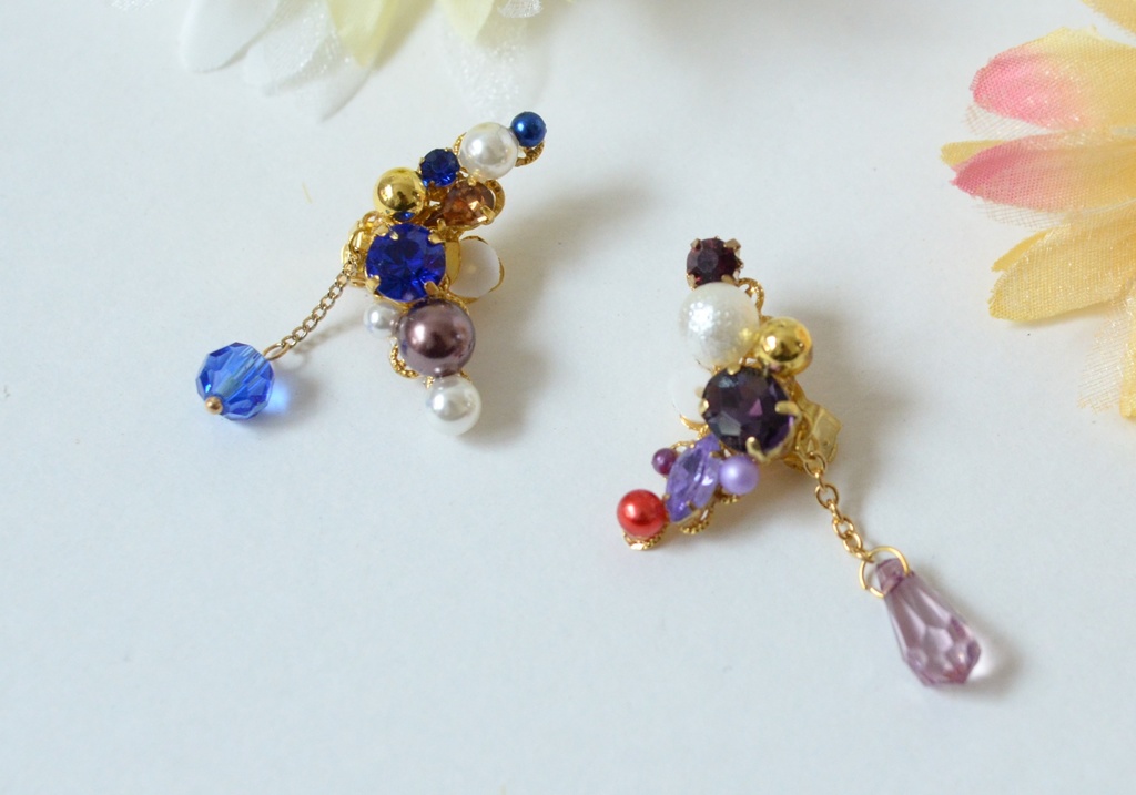 FGO キャラクターイメージイヤークリップ / ギルガメッシュ&オジマンディアス&ニトクリス