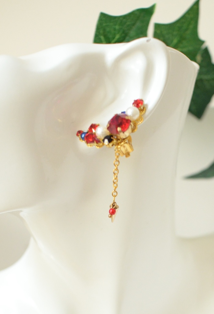 FGO キャラクターイメージイヤークリップ / ギルガメッシュ&オジマンディアス&ニトクリス