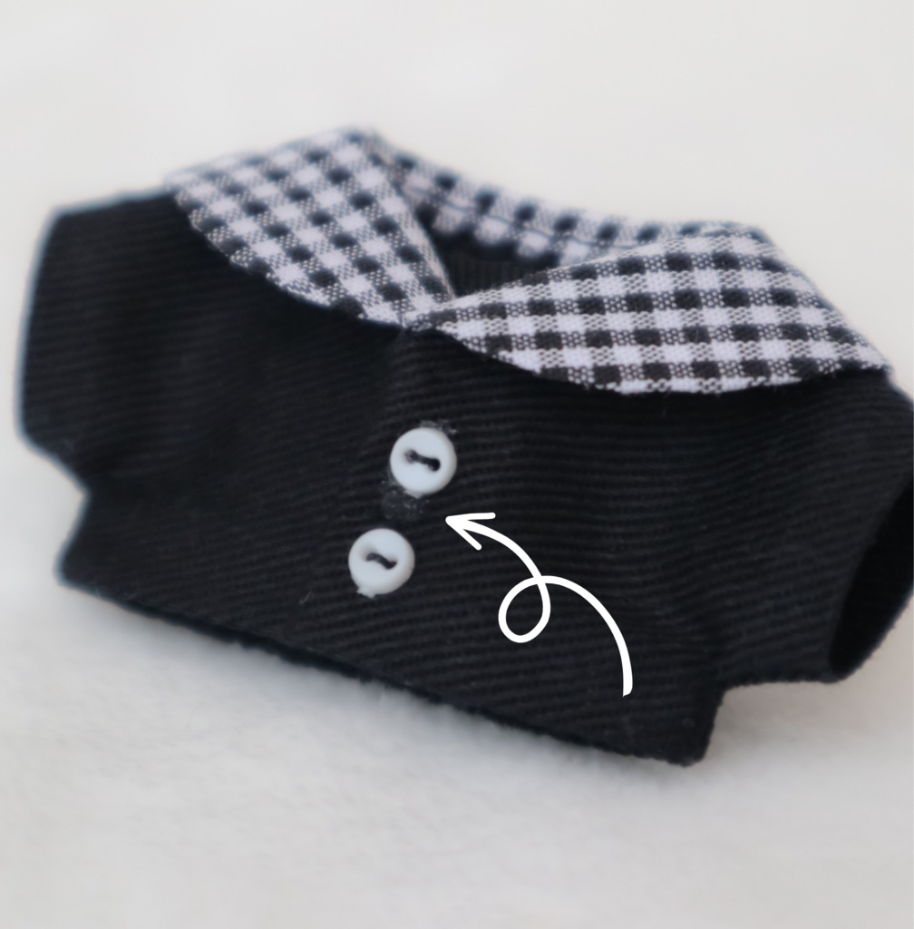 ねこみみセーラー(モノクロセット)※シャツのみ※