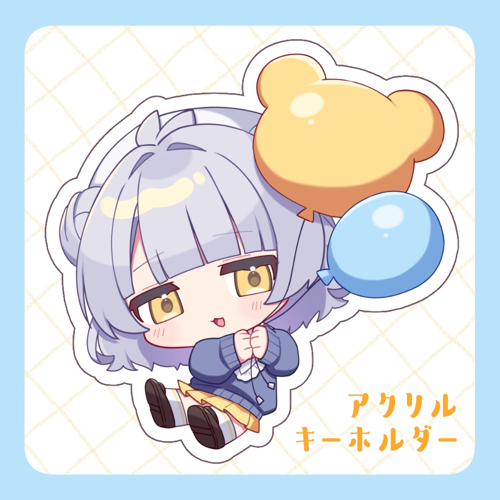シオリちゃん風船ver アクリルキーホルダー