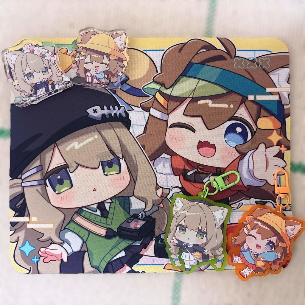 アクリルブロック キプフェル&まめひなた