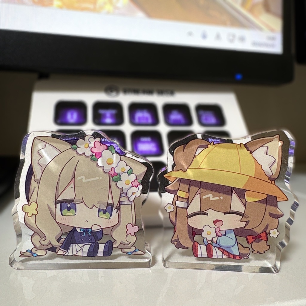 アクリルブロック キプフェル&まめひなた