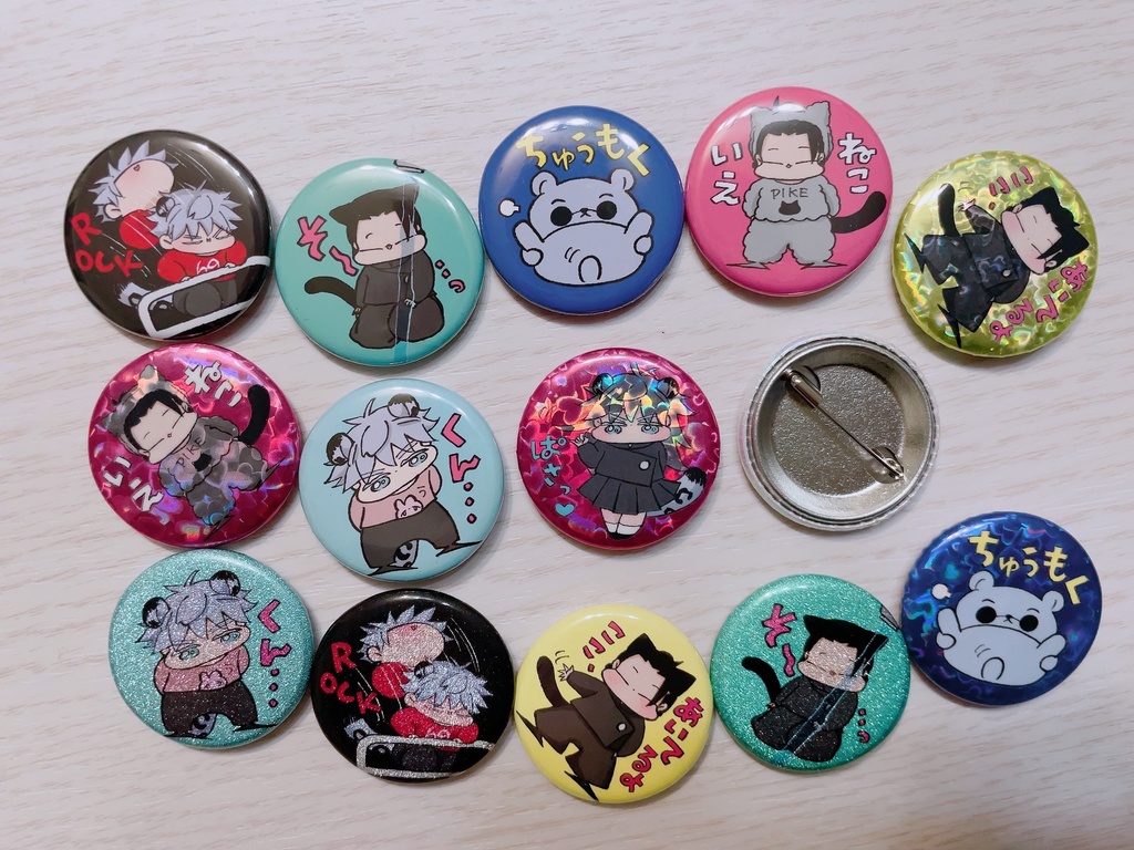 らんだむ缶バッジ4個セット