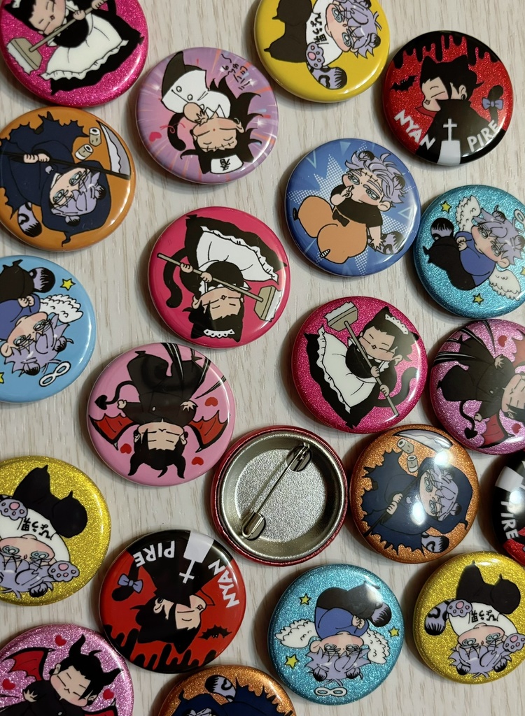 らんだむ缶バッジ とりっくorよち！ 3個セット