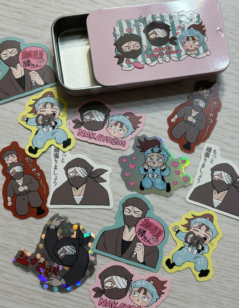 ちょっとかわいいもん♡フレークシール