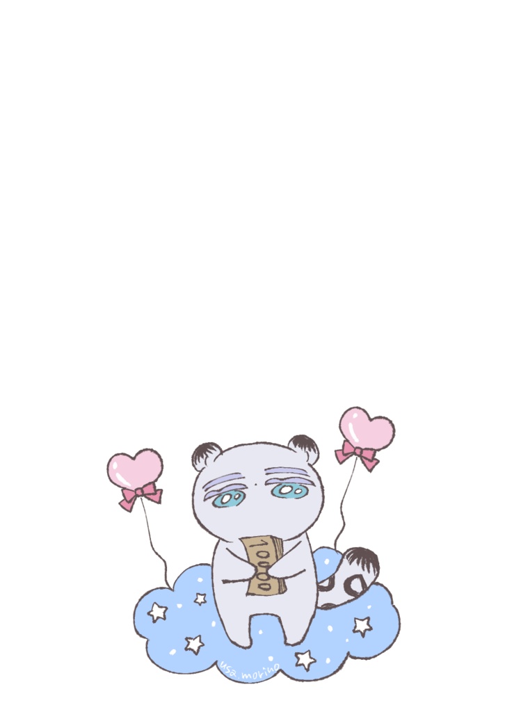 もんちゃん ふらぐりめんとケース