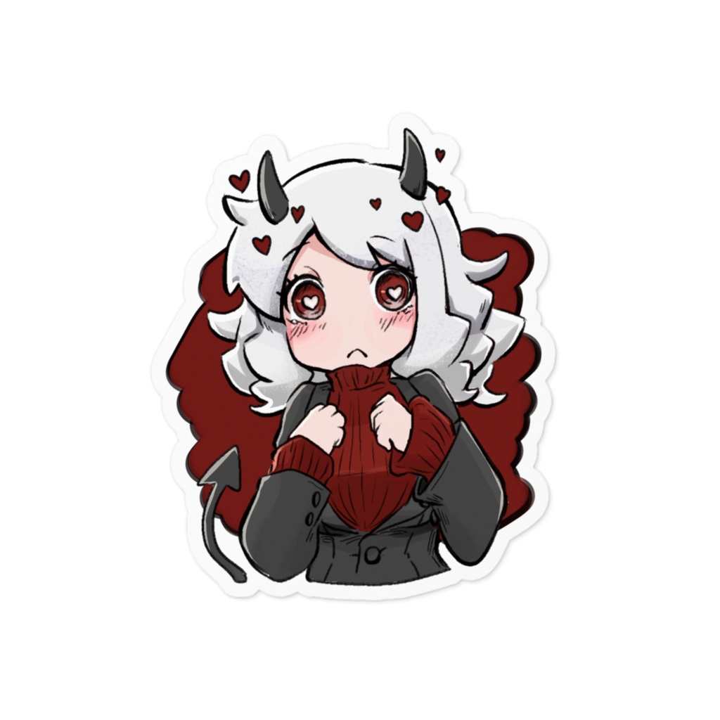 ステッカーモデウスちゃん