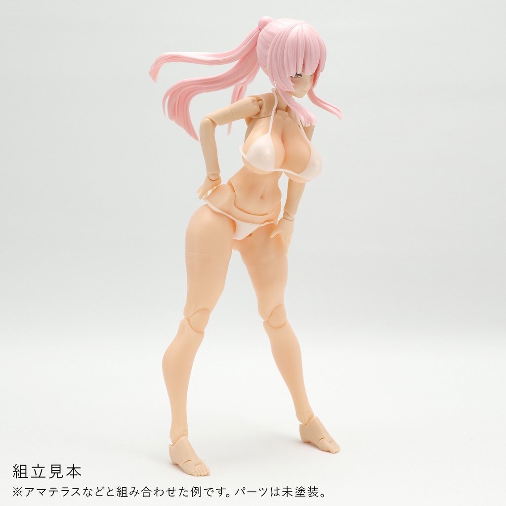 健康的なメリハリボディ 生脚ビキニ