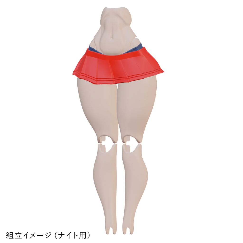 健康的なBlock2-Mのむっちりおなかとあんよ生脚