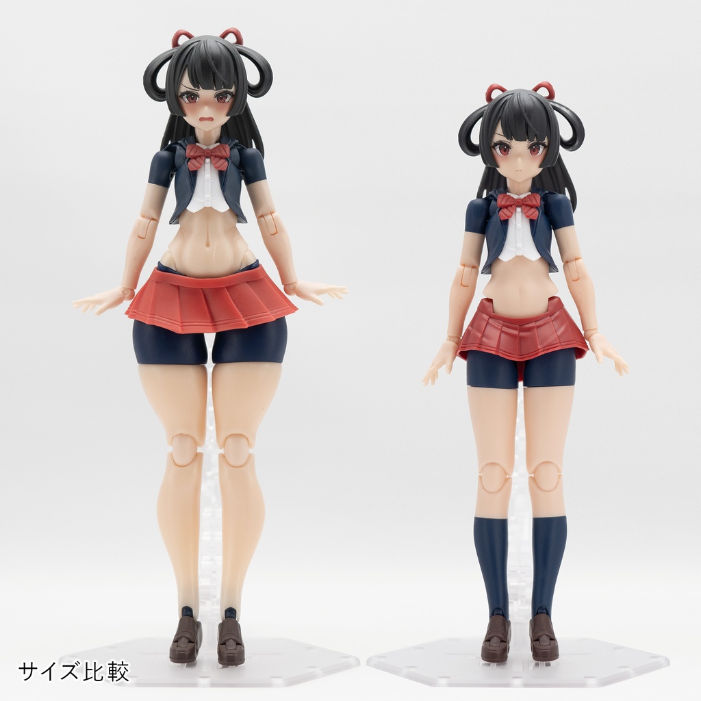 健康的なBlock2-Mのむっちりおなかとあんよスパッツ