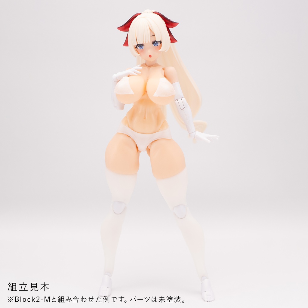 健康的なBlock2-Mのグラマラスボディ