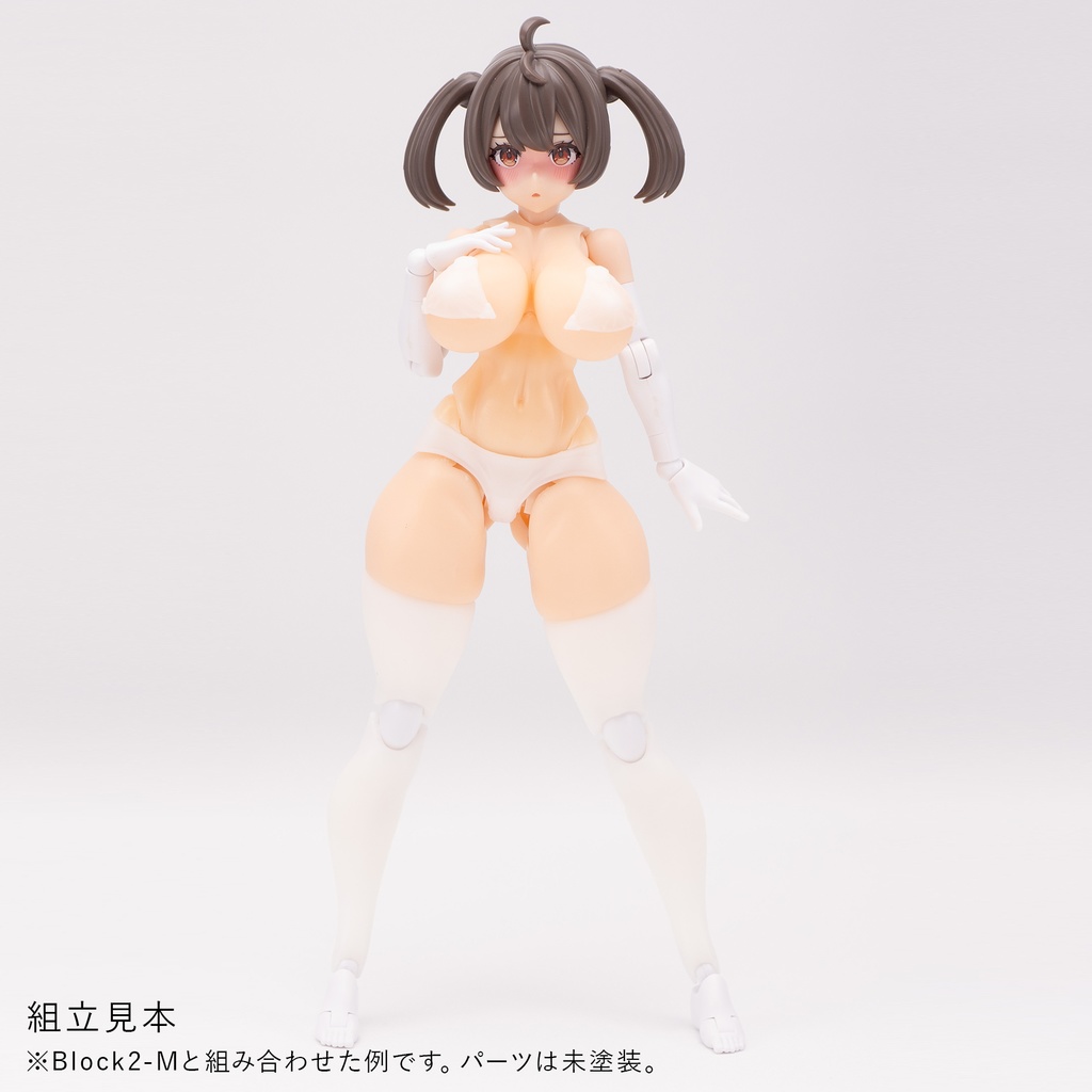 健康的なBlock2-Mのグラマラスボディ