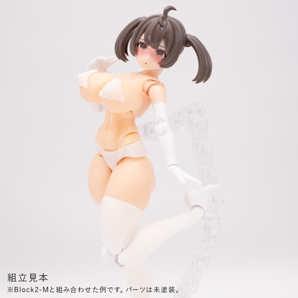 健康的なBlock2-Mのグラマラスボディ