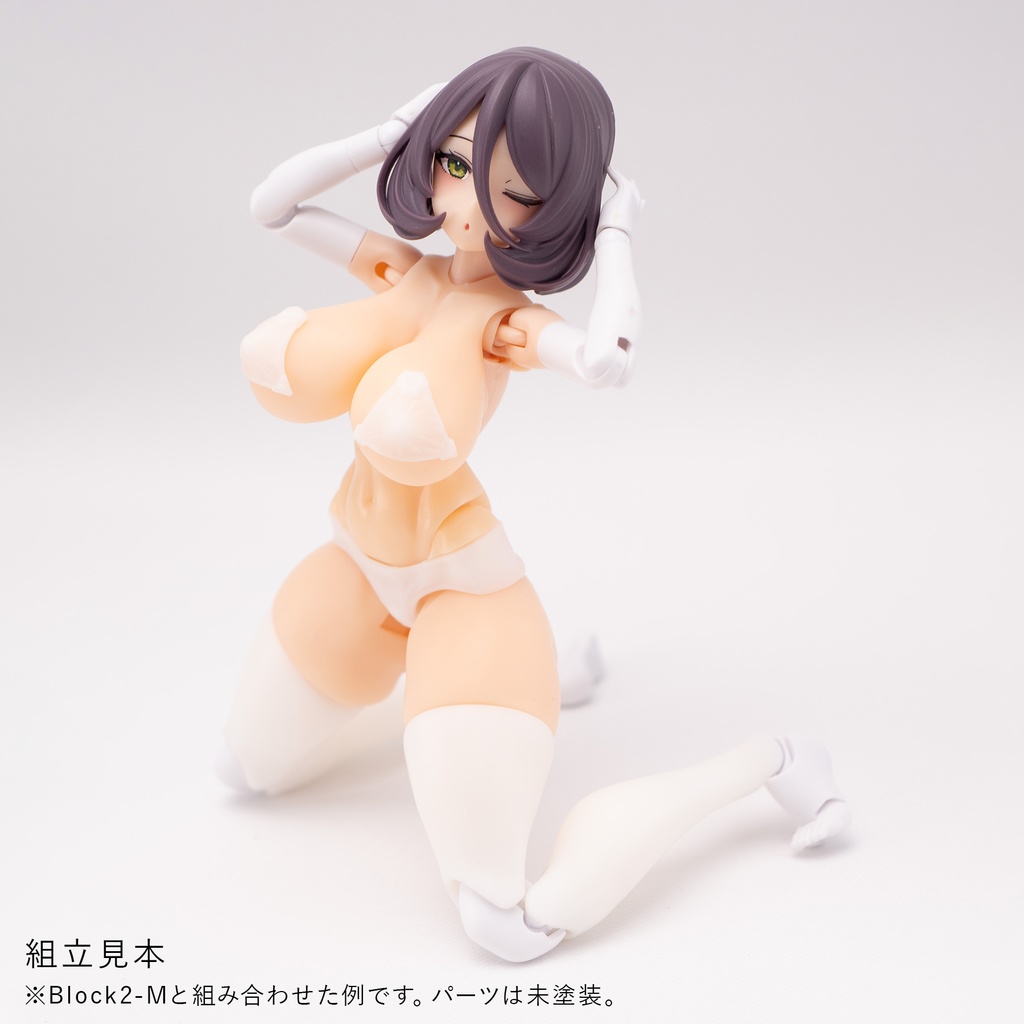 健康的なBlock2-Mのグラマラスボディ