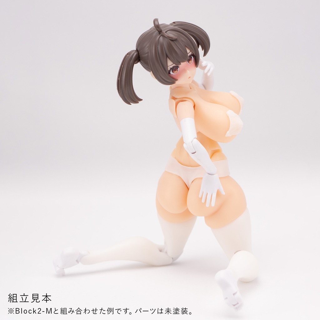 健康的なBlock2-Mのグラマラスボディ