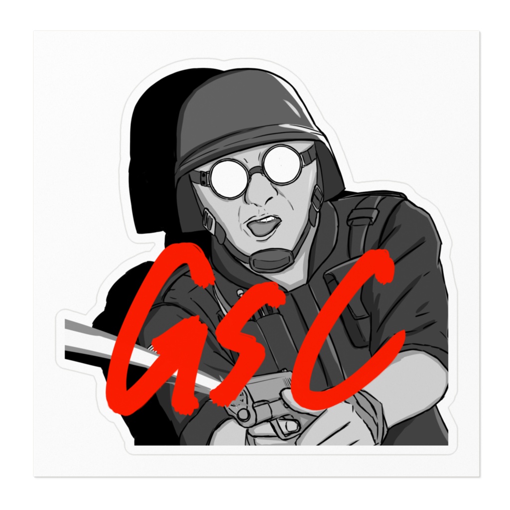 GSC公式ステッカー