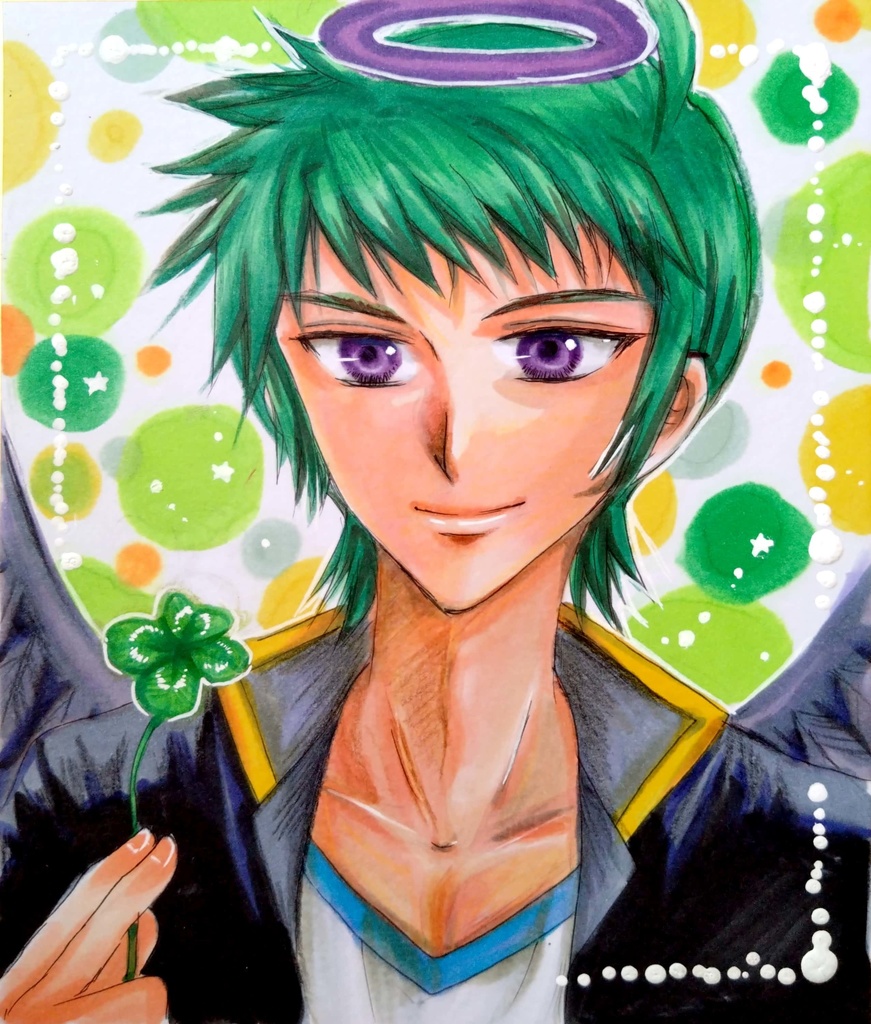 闇天使モーリス＆リゼット色紙