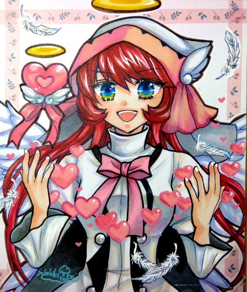 癒しの天使フローレ色紙