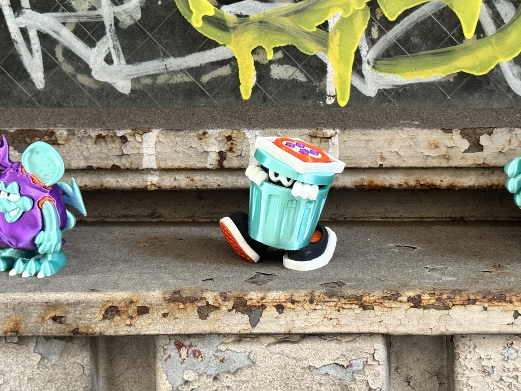 ゴミバケツ(仮) 55mm フィギュア