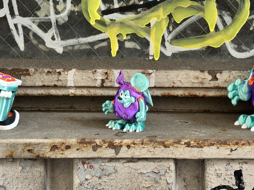 【1stカラー 55mm】ゴミッキー 55mmフィギュア