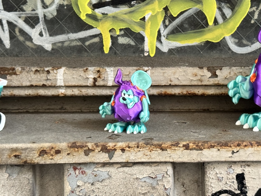1stカラー 55mm】ゴミッキー 55mmフィギュア - JJJ / JUNK TOWN - BOOTH