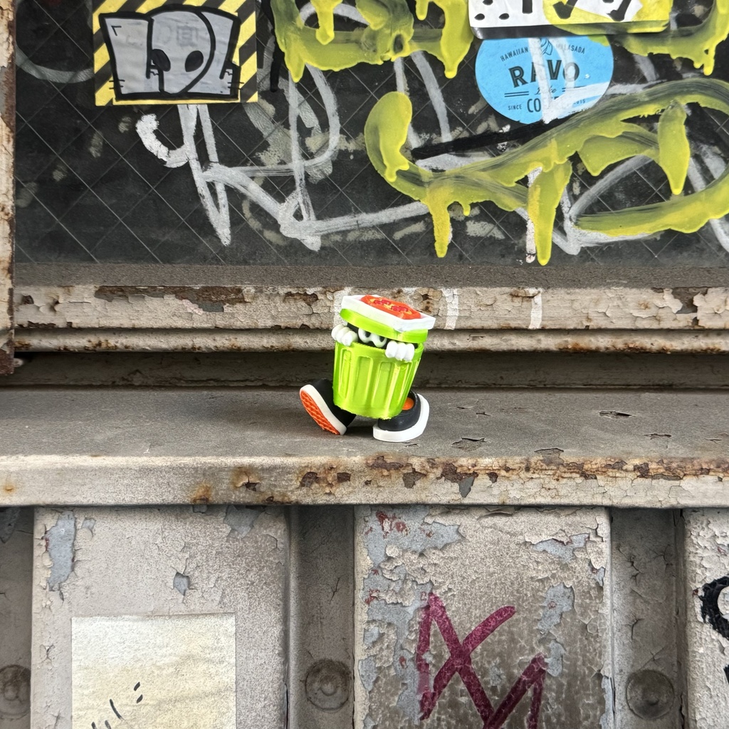 【55mm】JJJ フリスビー　フィギュア