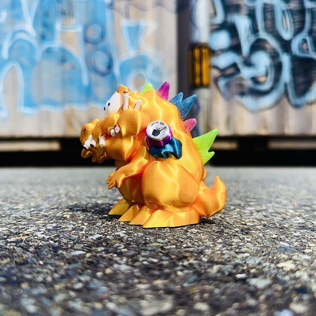 ゴミラ 90mmフィギュア STDカラー