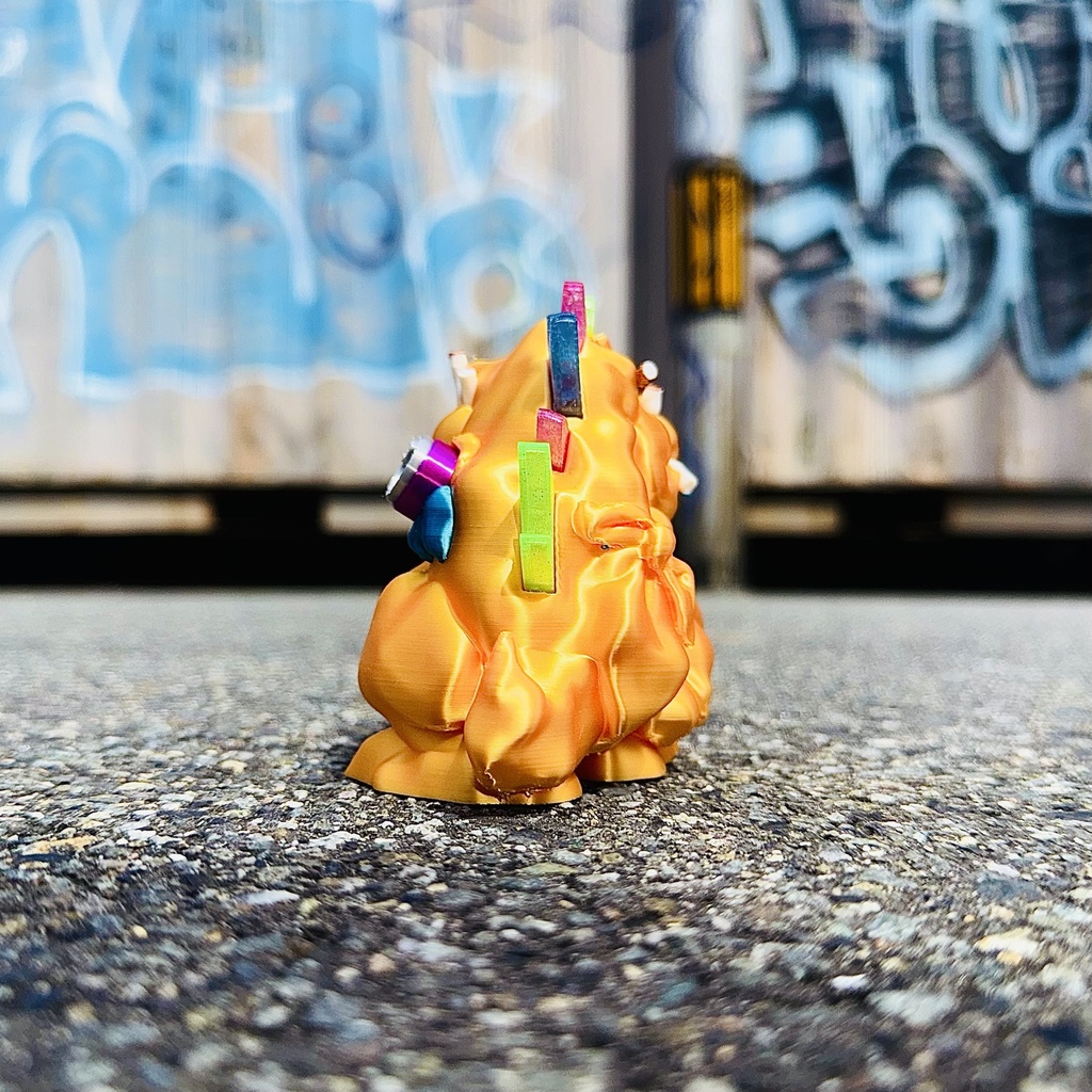 ゴミラ(ミニキャラ付き) 90mmフィギュア