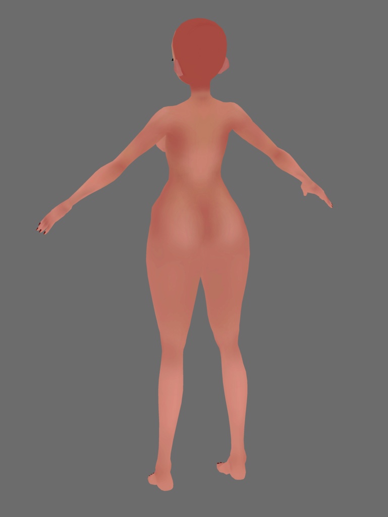 VRoid - Base skin set / feminine - 7 skin tones - Soft shading | Updated for VRoid 1.0