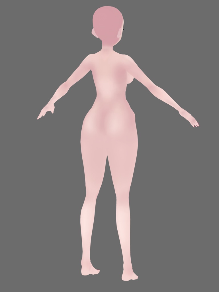 VRoid - Base skin set / feminine - 7 skin tones - Soft shading | Updated for VRoid 1.0