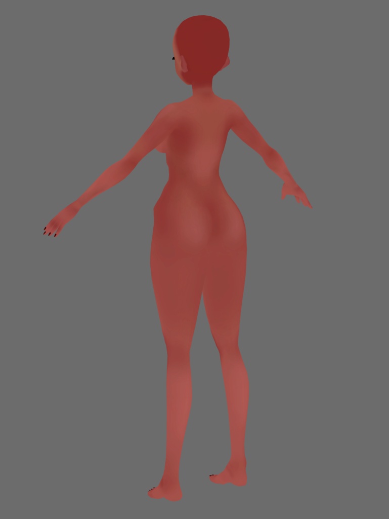 VRoid - Base skin set / feminine - 7 skin tones - Soft shading | Updated for VRoid 1.0