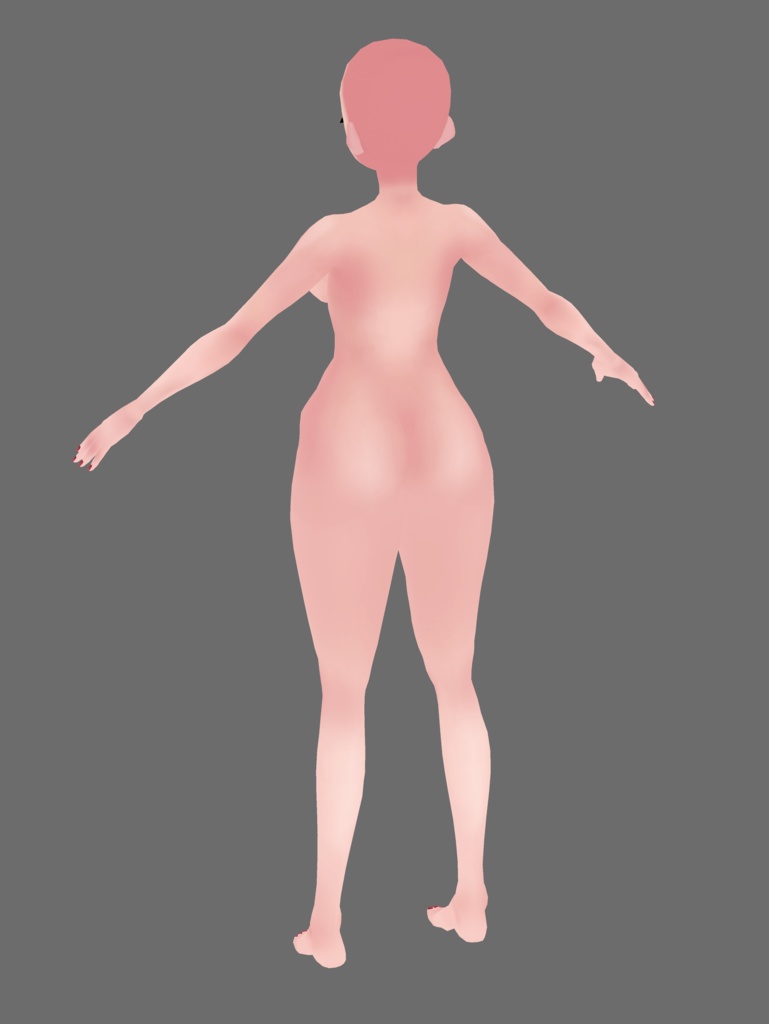 VRoid - Base skin set / feminine - 7 skin tones - Soft shading | Updated for VRoid 1.0