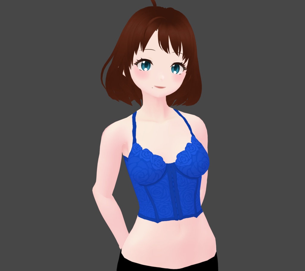 VRoid | Lace Bustier - 6 Colours | VRoid 1.0