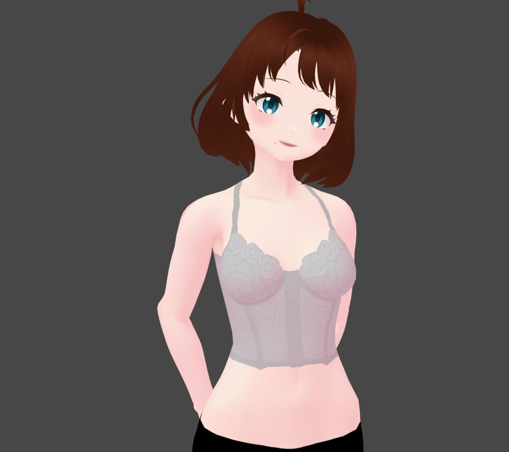 VRoid | Lace Bustier - 6 Colours | VRoid 1.0