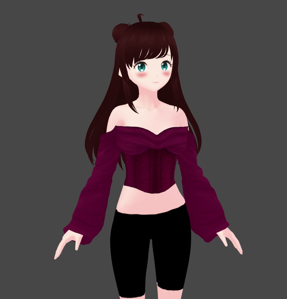 VRoid | Mystic Corset Top | VRoid 1.0