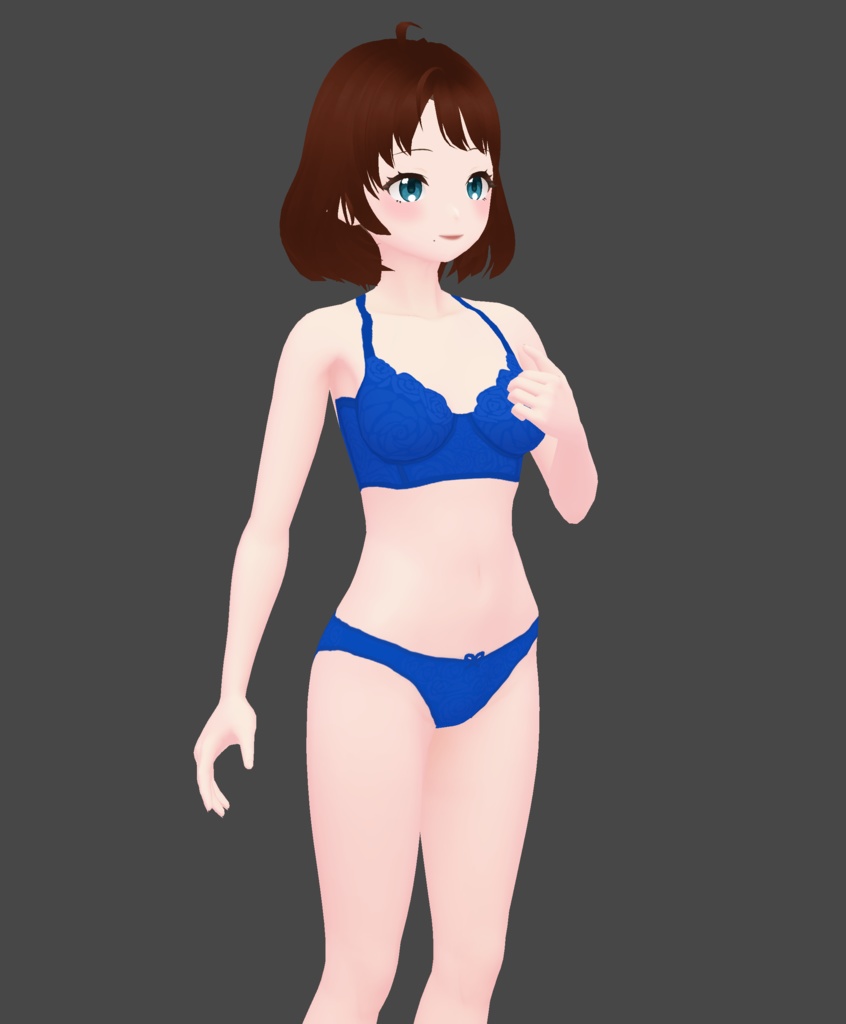 VRoid | Lace Underwear Set - 6 Colours | VRoid 1.0