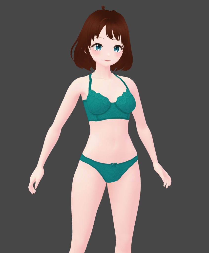 VRoid | Lace Underwear Set - 6 Colours | VRoid 1.0