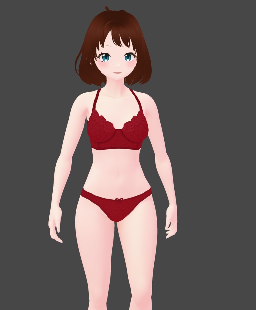 VRoid | Lace Underwear Set - 6 Colours | VRoid 1.0