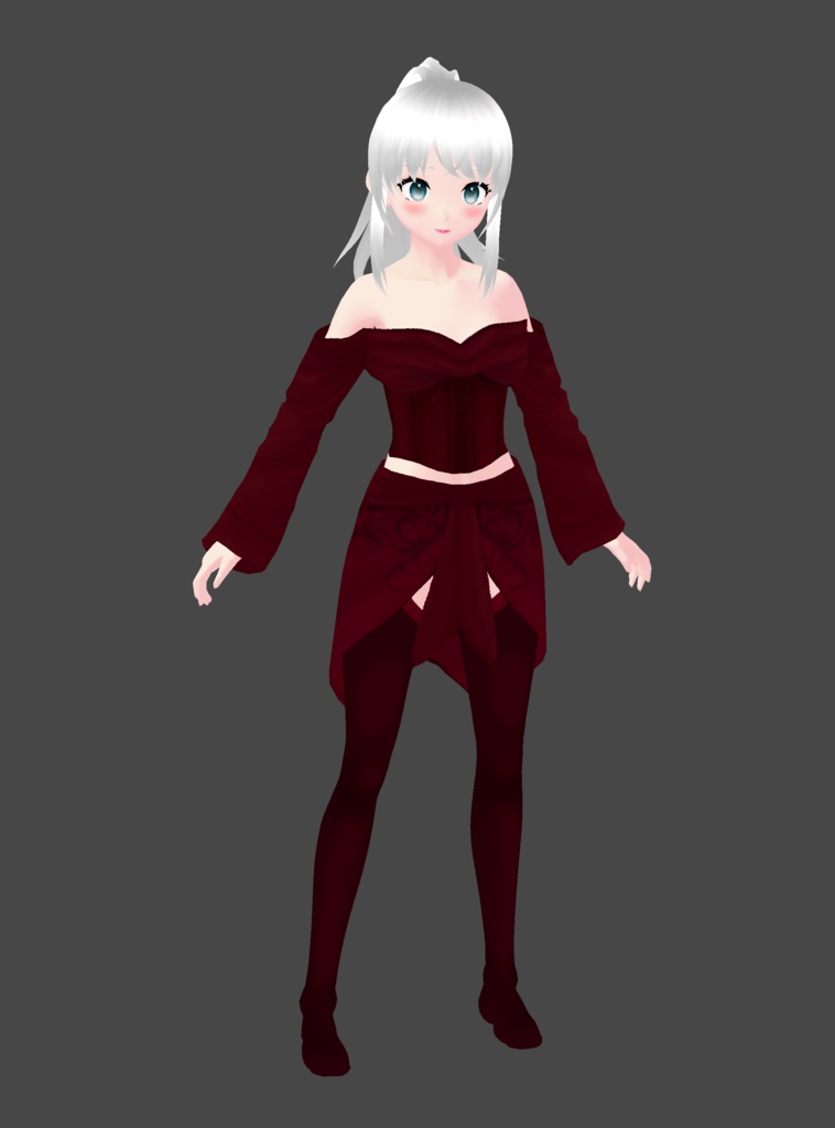VRoid | Mystic Corset Skirt and Stockings | VRoid 1.0
