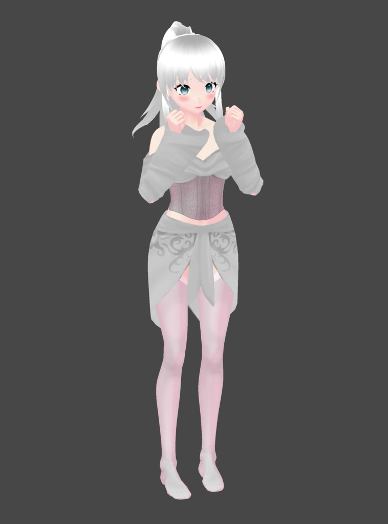 VRoid | Mystic Corset Skirt and Stockings | VRoid 1.0