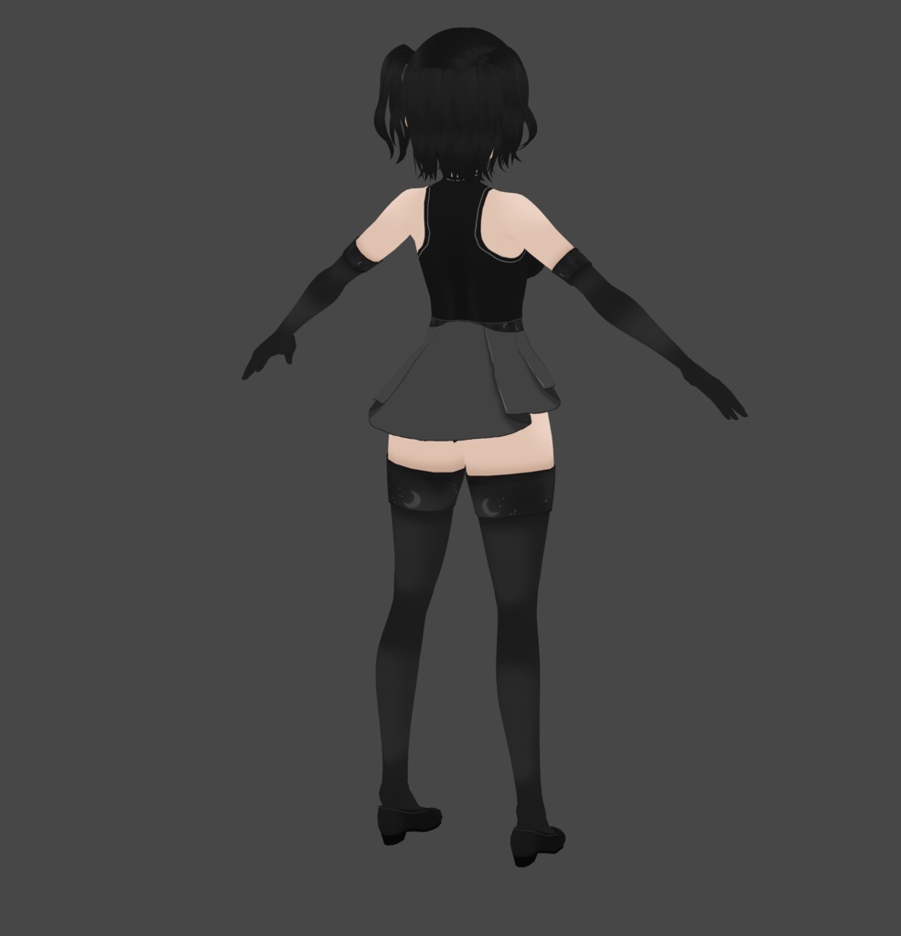 VRoid | Celestial Skirt Bodysuit | VRoid 1.0+