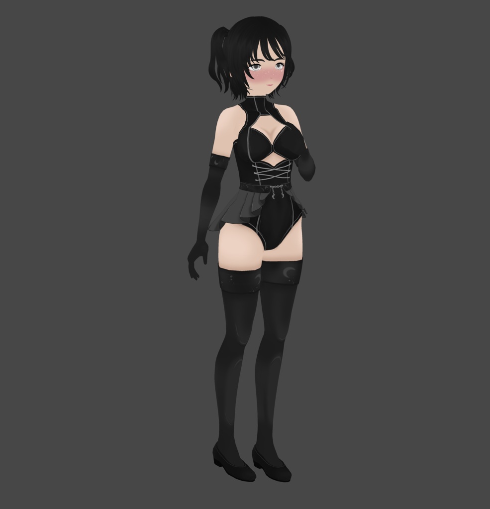 VRoid | Celestial Skirt Bodysuit | VRoid 1.0+