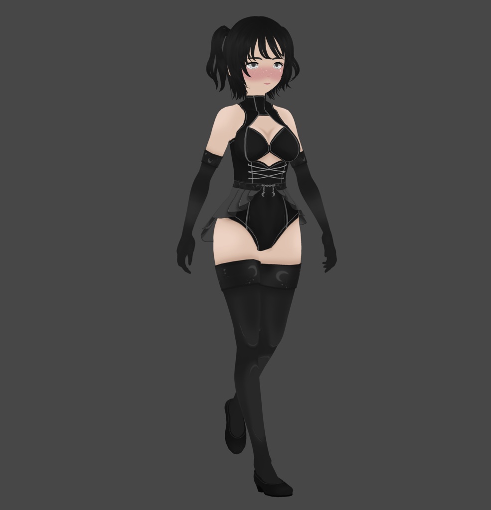 VRoid | Celestial Skirt Bodysuit | VRoid 1.0+