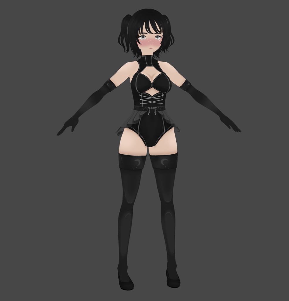 VRoid | Celestial Skirt Bodysuit | VRoid 1.0+