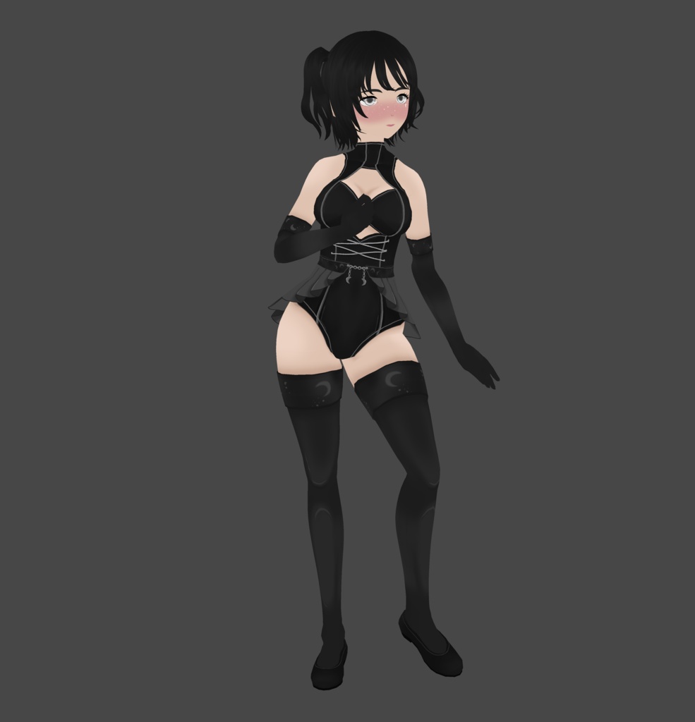 VRoid | Celestial Skirt Bodysuit | VRoid 1.0+