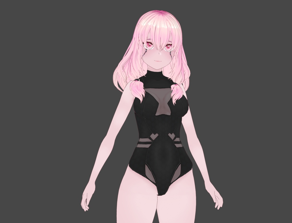 VRoid | Futuristic Bodysuit w/ Cutouts - 3 Colours | VRoid 1.0+