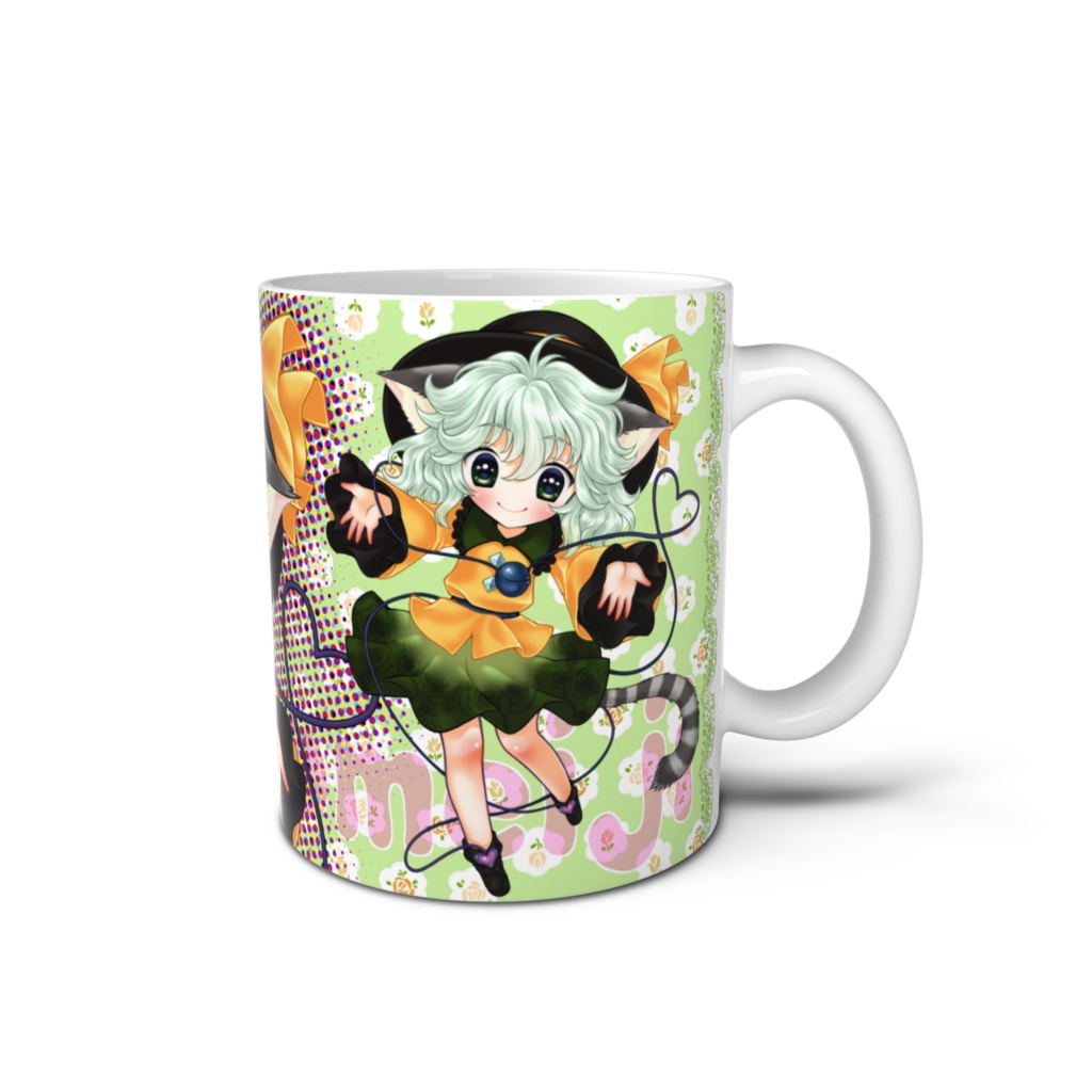 こいしちゃんマグカップ（Koishi Komeiji Mug– Touhou Fanmade Design）