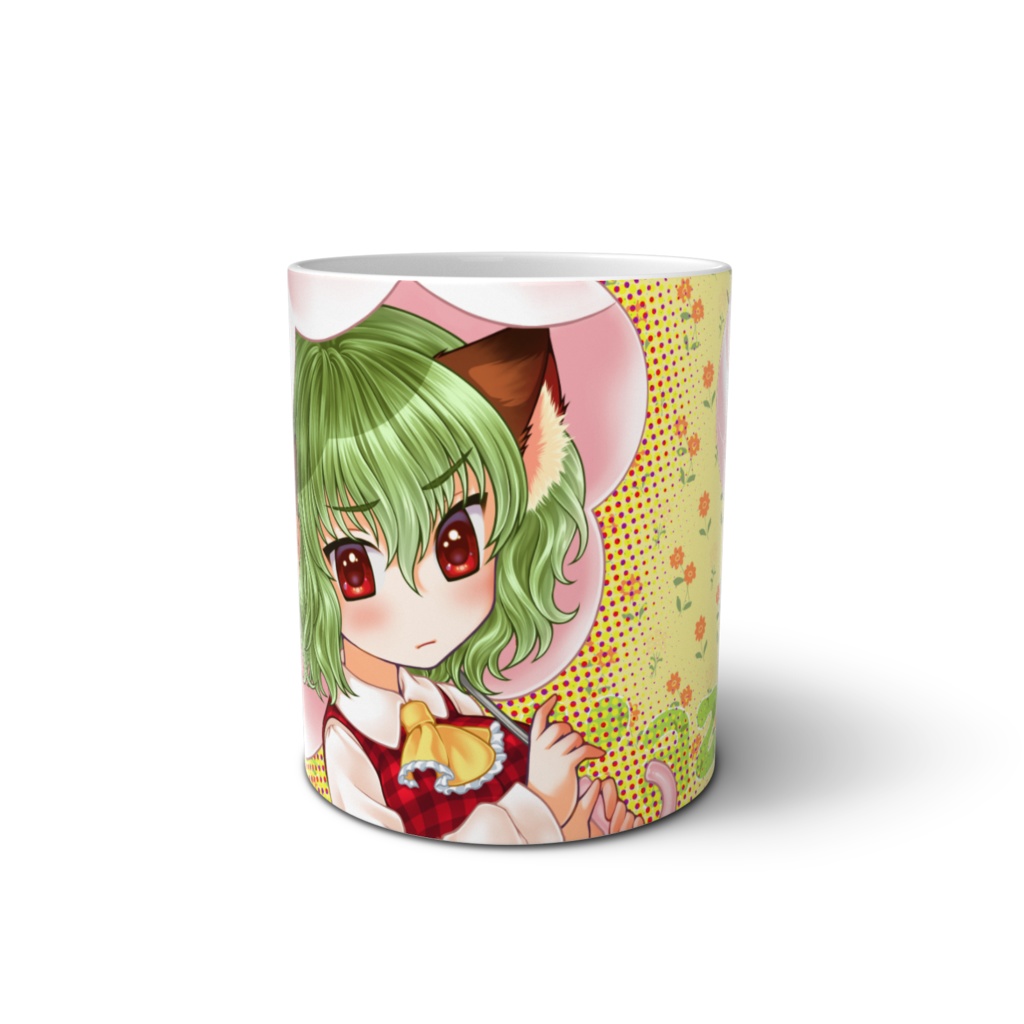 ゆうかりんマグカップ(Yuuka Kazami Mug– Touhou Fanmade Design)